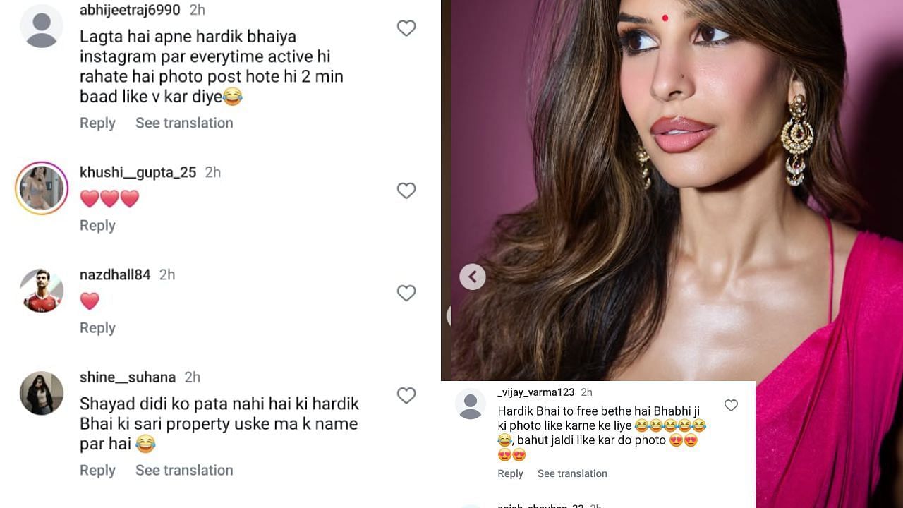 जैस्मीन वालिया की पोस्ट पर फैंस के कमेंट्स (photo credit: instagram/jasminwalia)
